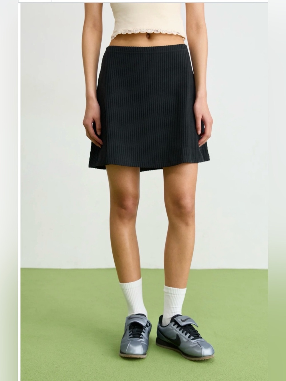 Nike Sportswear Chill Ribbed Knit Mini Skirt